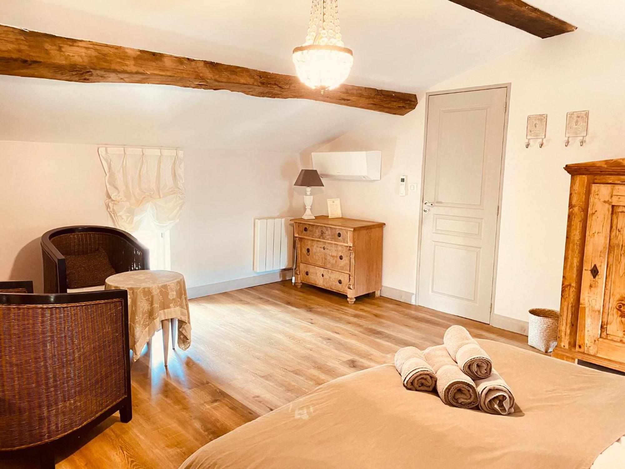 B&B Clos Emilion Et Table D'Hote En Option Vignonet Zimmer foto